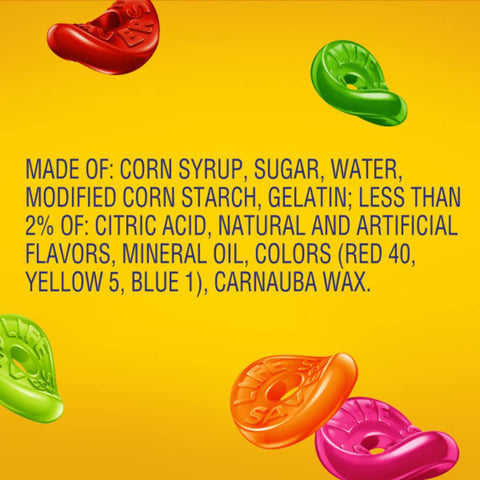 LIFE SAVERS 5 Flavors Summer Gummy Candy, 7 oz Bag