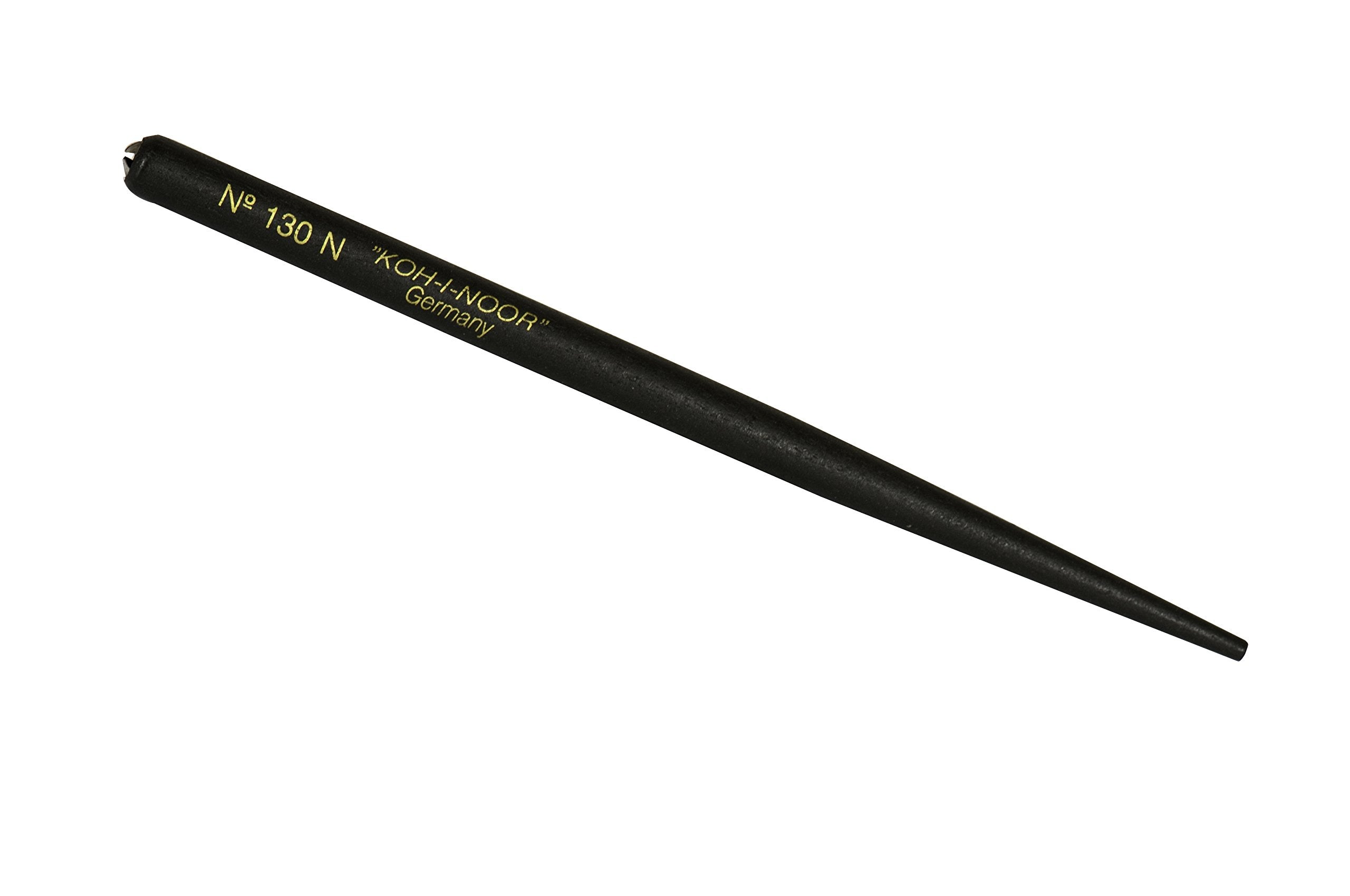 Koh-I-Noor Wooden Pen Holder for Lettering Points, For Drafting and Drawing, Black, 1 Each (130N.BLA)
