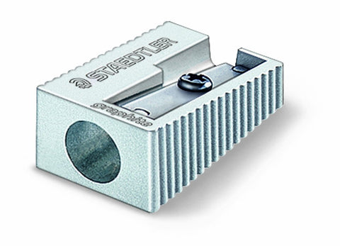 Staedtler Handheld Pencil Sharpeners, Graphite, 4 pieces (510 10 BK4),Silver