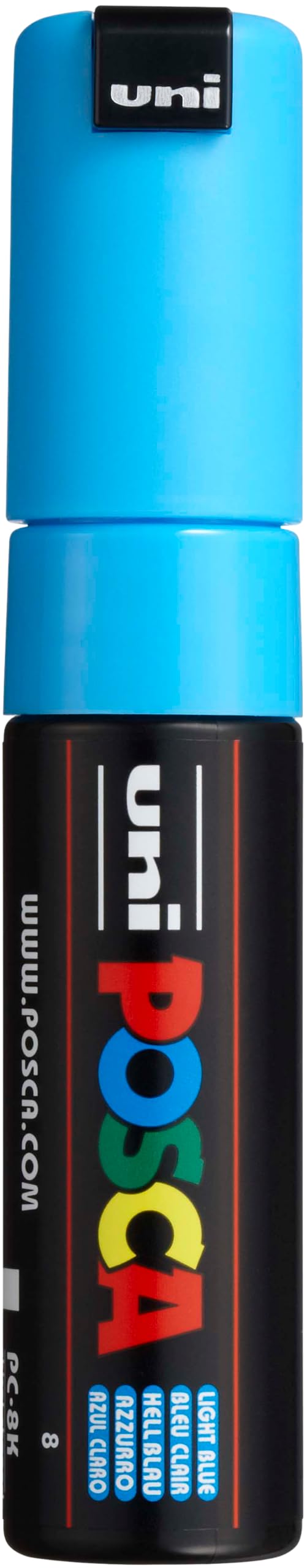 Posca Acrylic Paint Marker, PC-8K Broad tip, Light Blue (PX148858000)