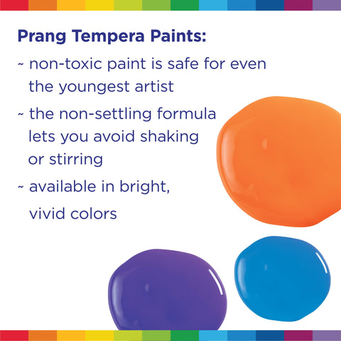 Prang Ready-to-Use Tempera Paint, White, 32 Oz., 1 Count