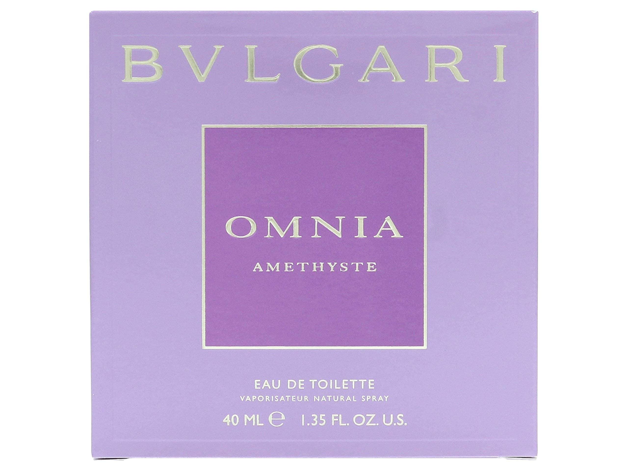 BVLGARI Omnia Amethyste Eau de Toilette Splash, 1.40 Fl Oz