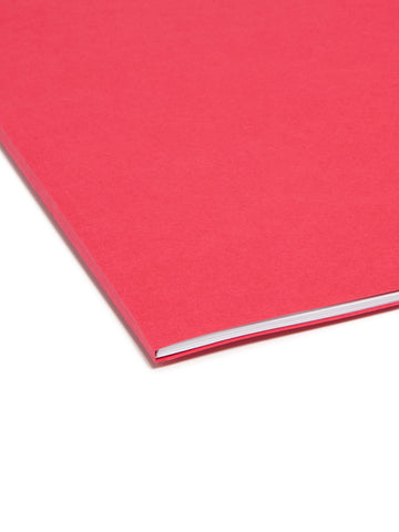 Smead SuperTab File Folder, Oversized 1/3-Cut Tab, Legal Size, Assorted Primary Colors, 100 per Box (11988)