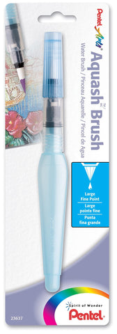 Pentel Arts Aquash Water Brush Fine Point Large 1-PK (FRHBBP)