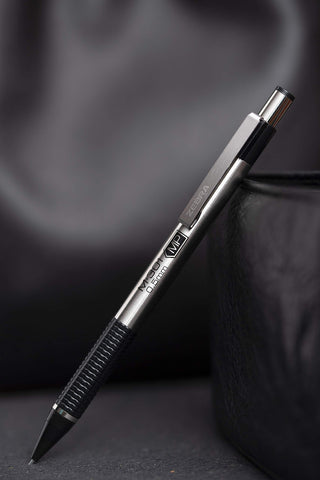 Zebra Pen, M-301 Mechanical Pencil, 0.7mm Point, Stainless Steel Barrel, Textured Grip, Smooth Writing Performance, Refillable, STEEL Series, 10-Count, (54319)