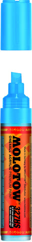 Molotow ONE4ALL Acrylic Paint Marker, 4-8mm, Shock Blue Middle, 1 Each (327.553)
