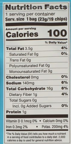 PopChips, Original Potato Chips, 0.8 oz