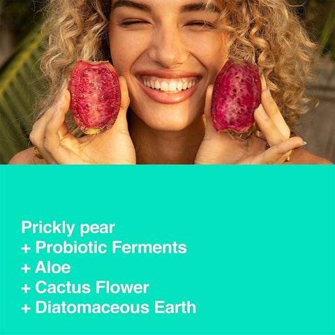 Hume Supernatural Probiotic Roll‑On Deodorant, Aluminum‑Free & Plant‑Based – Gentle on Sensitive Skin, Quick‑Drying, Long‑Lasting Sweat & Odour Protection for Teens & Adults - Desert Bloom, 1-Pack