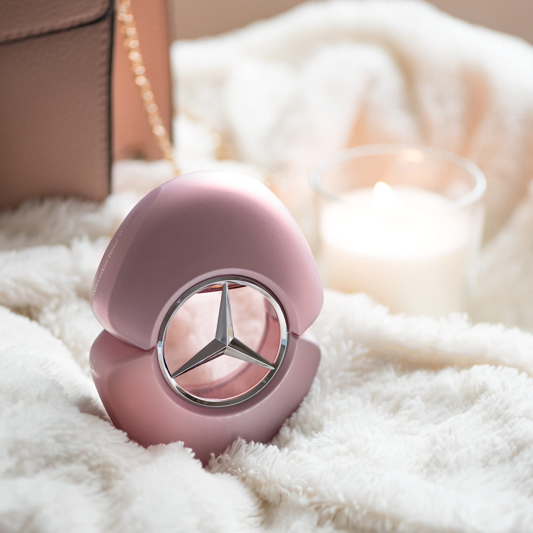 Mercedes Benz Woman - Elegant Fragrance With Sweet, Floral, Fruity Notes - Mesmerize The Senses With Original Luxury Women's Eau De Toilette Spray - Endless Day Through Night Scent Payoff - 3 OZ