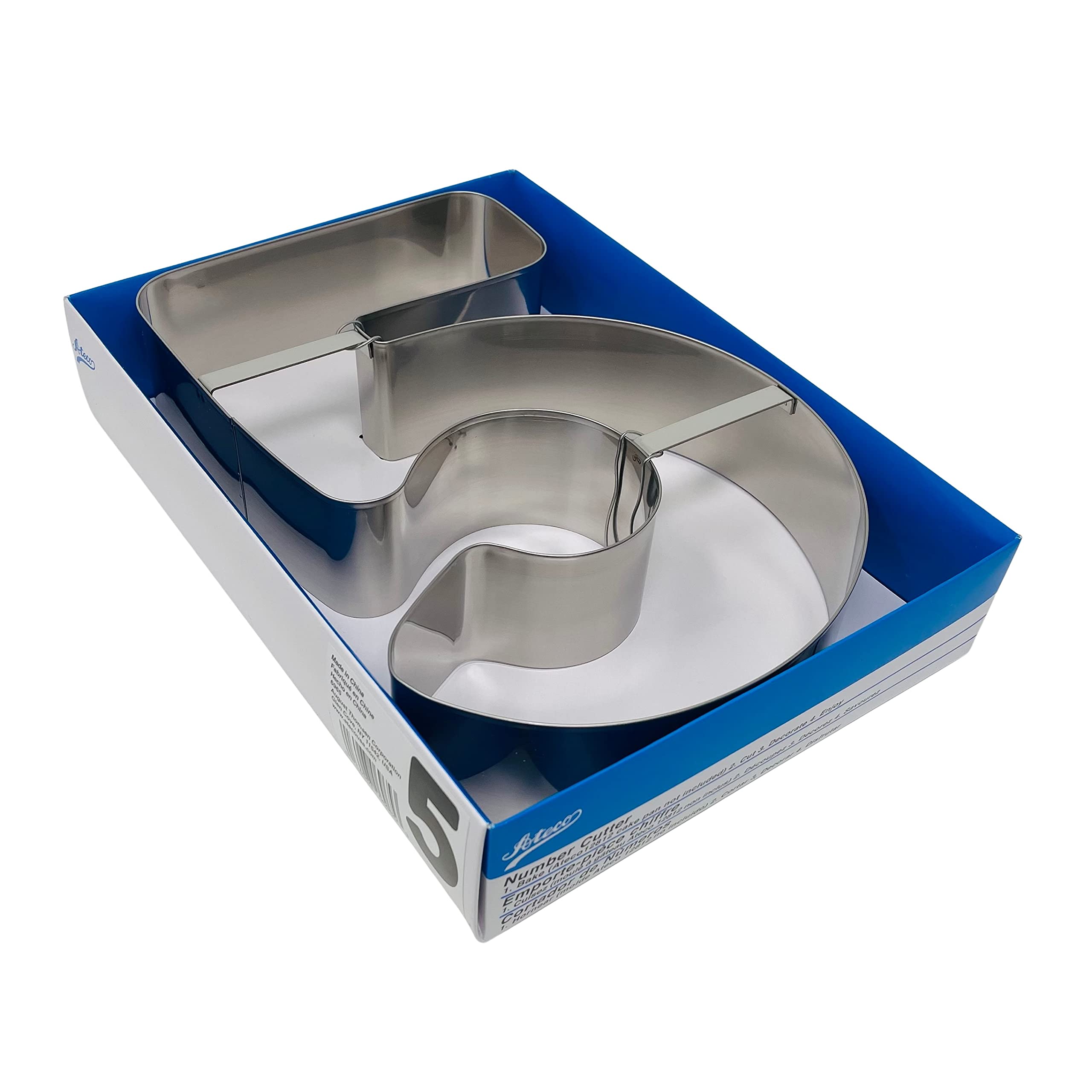 Ateco Extra Large Number 5 Cake Cutter