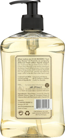 A LA MAISON Liquid Soap, Sweet Almond, 16.89 Fluid Ounce