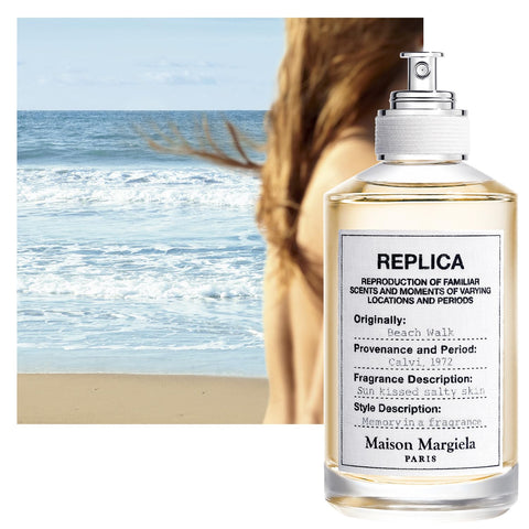 Maison Margiela - Replica - Beachwalk Eau de Toilette - Fresh Fragrance - With Bergamot, Ylang Ylang & Coconut - 3.4 Fl Oz