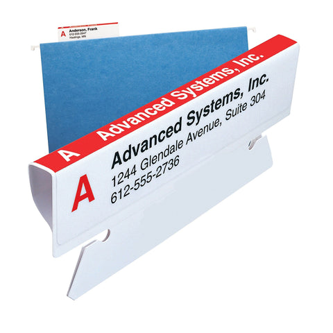 Smead Viewables® Labeling System, Refill Pack, Hanging Folder Labels, Ink-Jet and Laser Printers (64905)