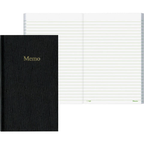 Blueline Memo Pad 6.75x4-Inch 100 Pages, Black (A385)