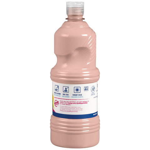Prang Ready-to-Use Tempera Paint, Peach, 32 Oz., 1 Count