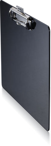 Officemate Recycled Landscape Plastic Clipboard, Black (83050)