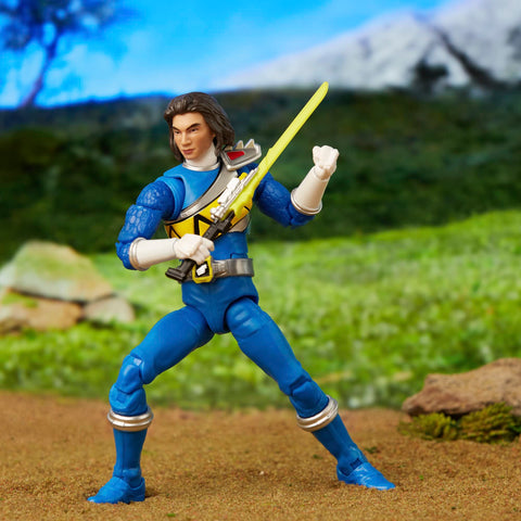 Power Rangers Lightning Collection Dino Charge Blue Ranger 6-inch Action Figure, Toys and Action Figures for Kids Ages 4 and Up