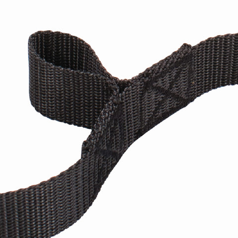 Bliss Hammocks WM-505 Multi-loop Hammock Tree Strap Suspension System, Adjustable Tree Straps & "S" Hooks Included, Black