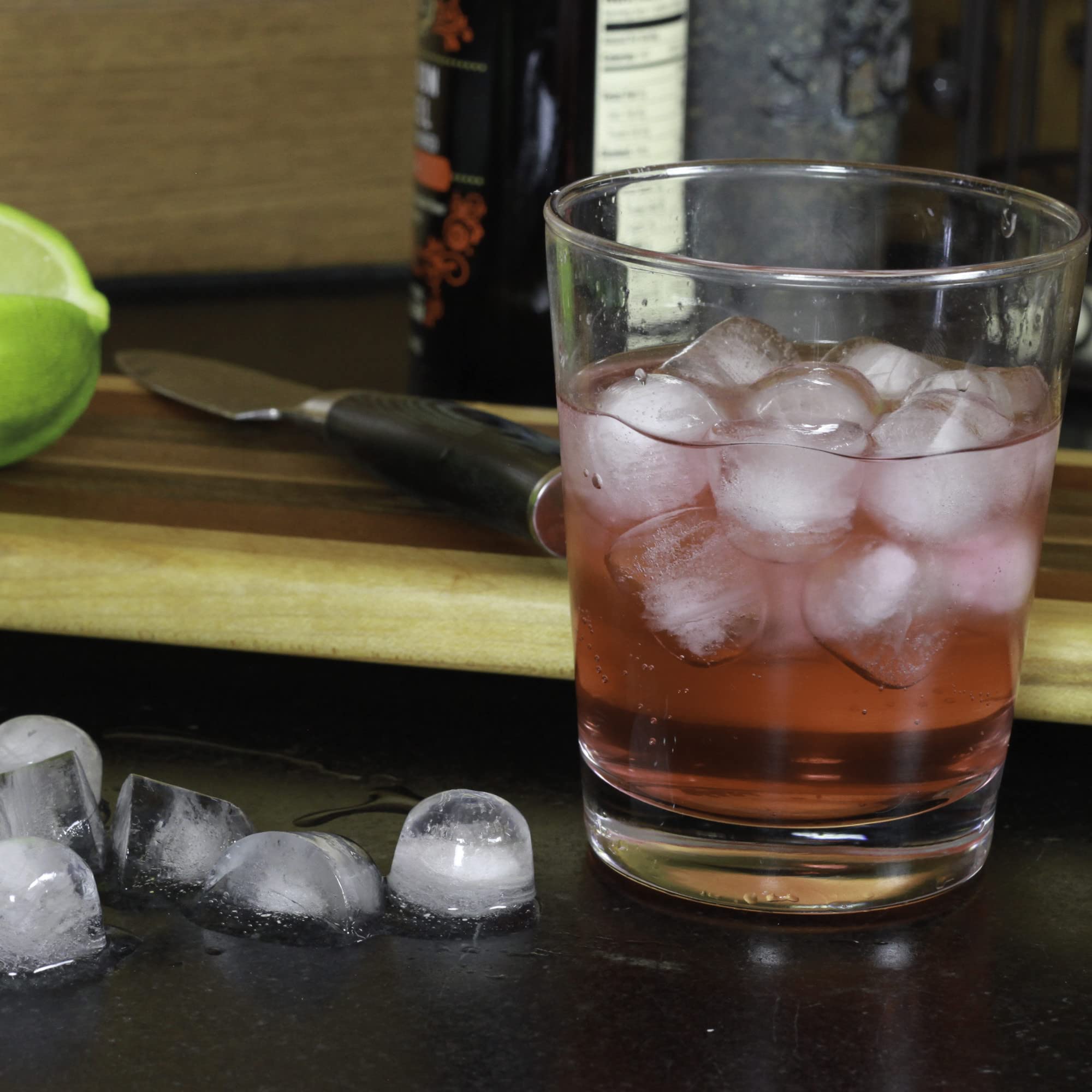 Chef Craft Select Plastic Ice Cube Tray, 11 inch in length yields 21 cubes, Color May Vary