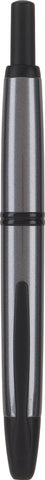 PILOT Vanishing Point Collection Refillable & Retractable Fountain Pen, Gun Metal Gray Barrel with Matte Black Accents, Blue Ink, Fine Nib (60583)
