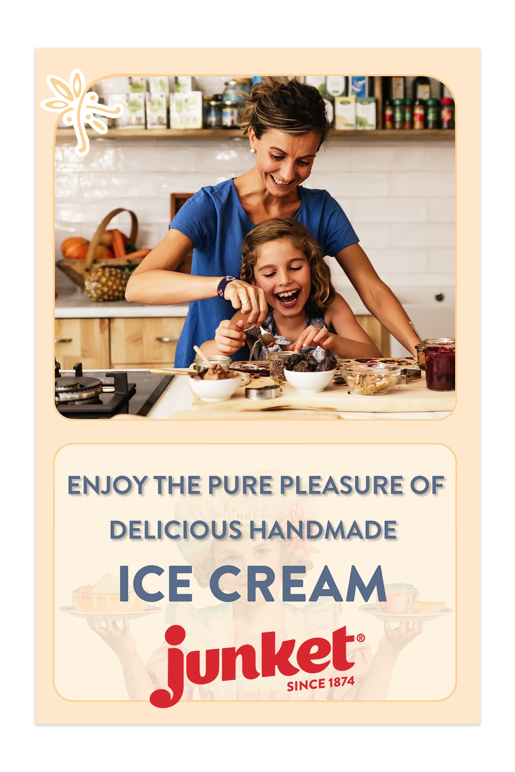 Junket Dutch Chocolate Ice Cream Mix, 4 Ounce (makes 1 quart)