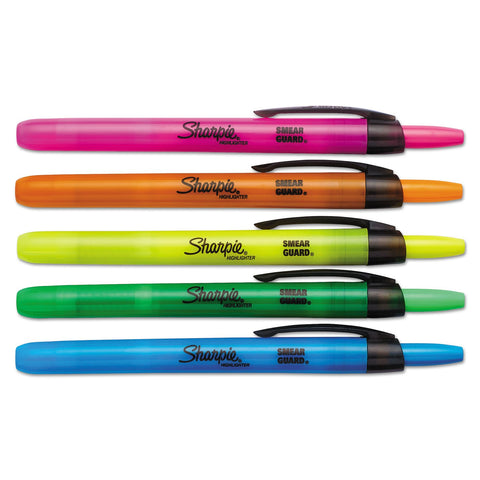 SHARPIE SAN28175PP - Sharpie Retractable Highlighters