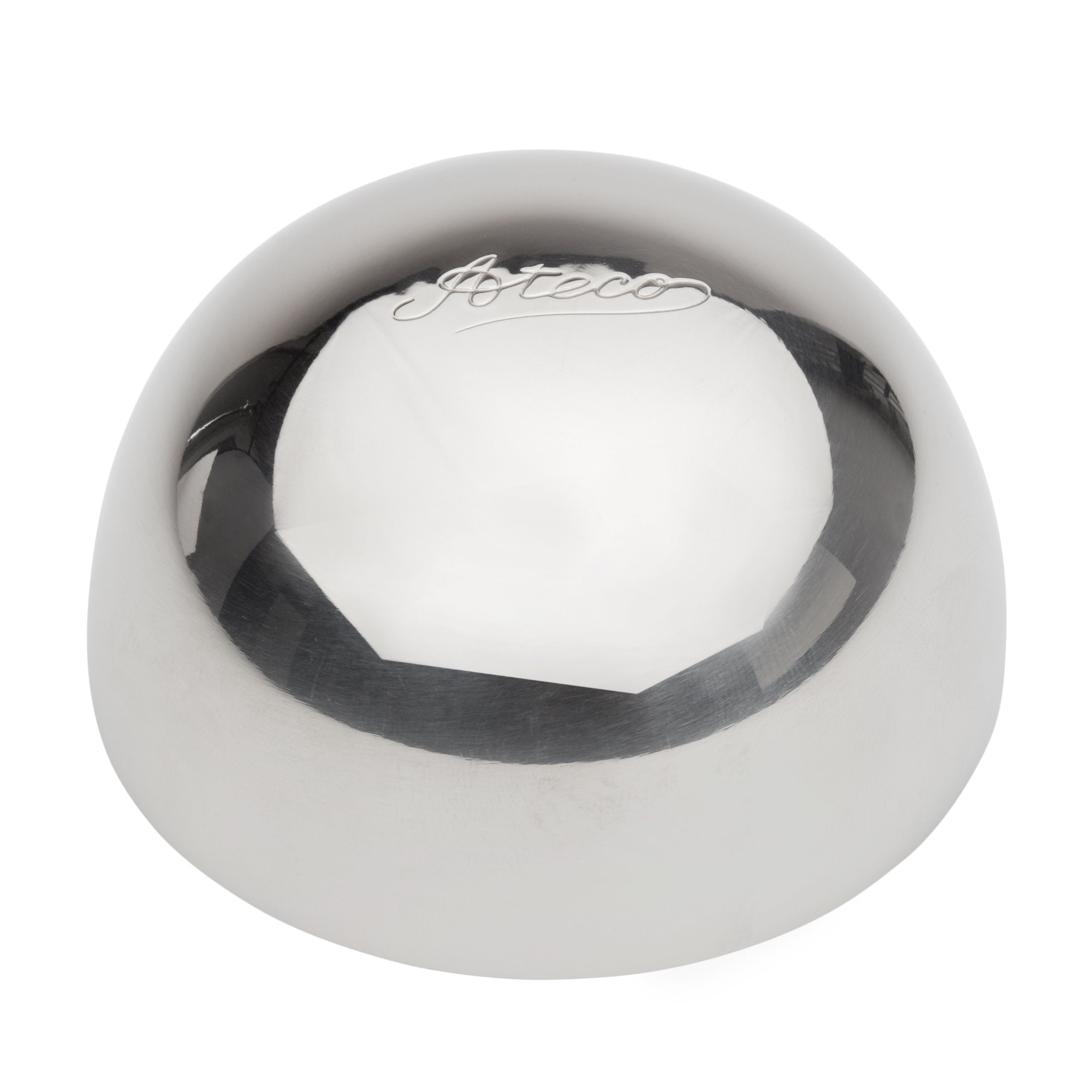 Ateco Stainless Steel Sphere Mold, 3 by 1.75-Inches High, Holds 4 Fluid Oz, Silver