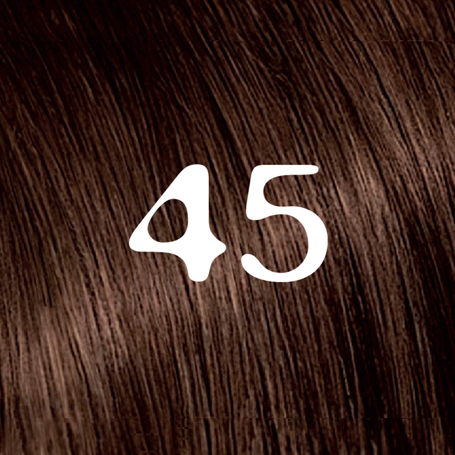 L'Oreal Paris Feria Permanent Haircolour Gel Deep Bronzed Brown 45 Warmer