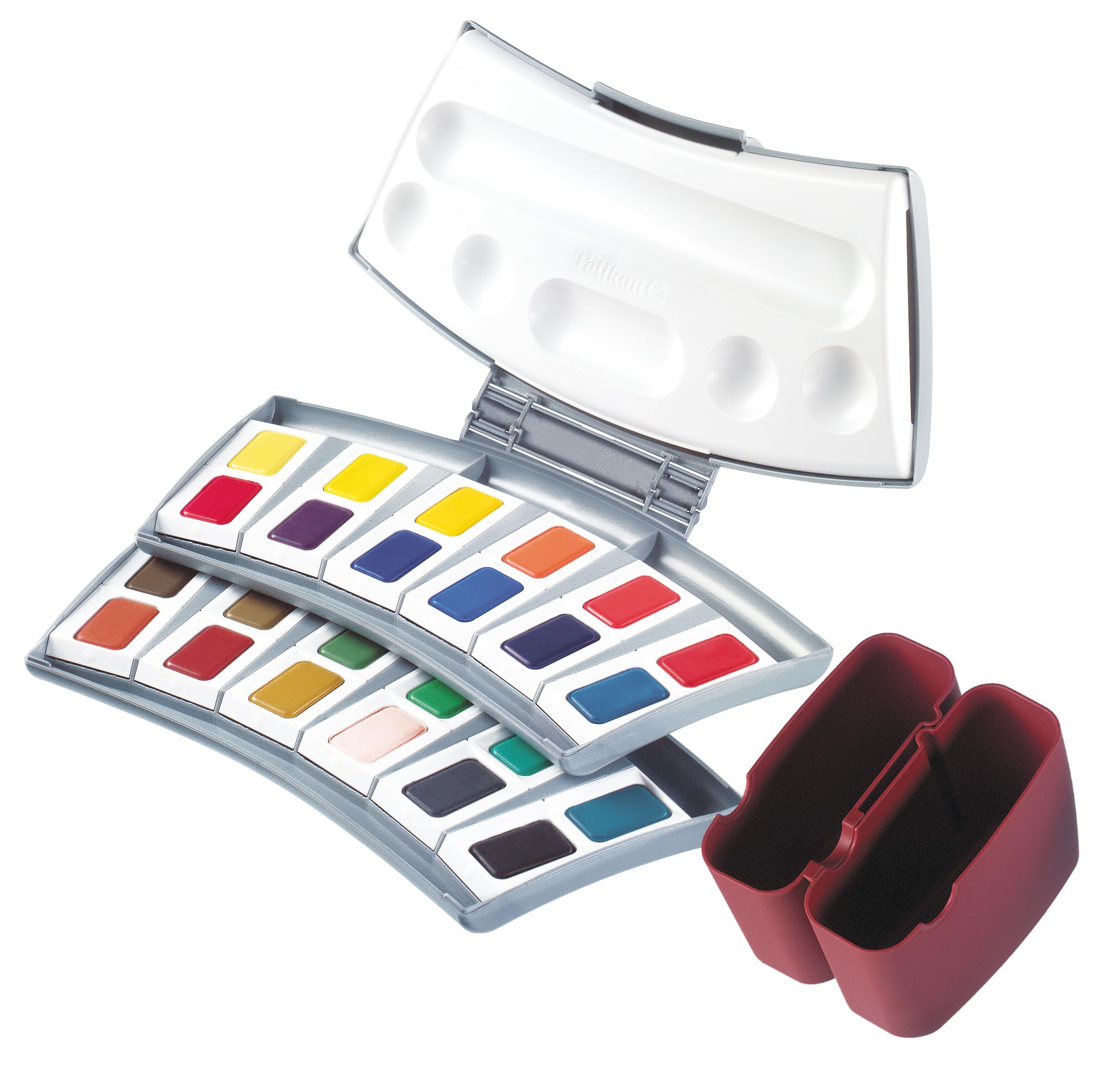 Pelikan Transparent Watercolor Paint Set, 24 Colors (721894)