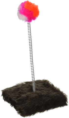 Kole KI-OF800 Cat Punch Ball Toy with Furry Base, One Size