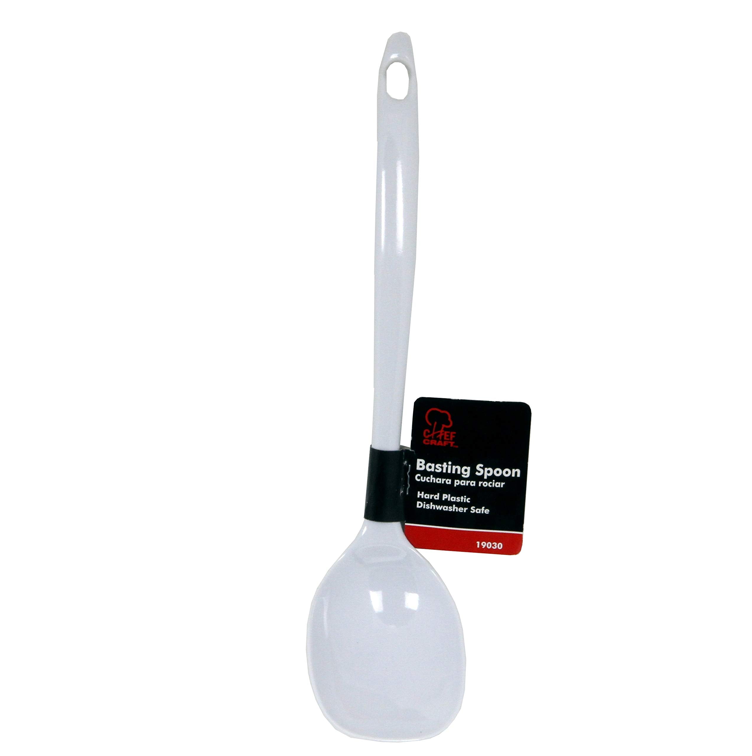Chef Craft White Melamine Basting Spoon