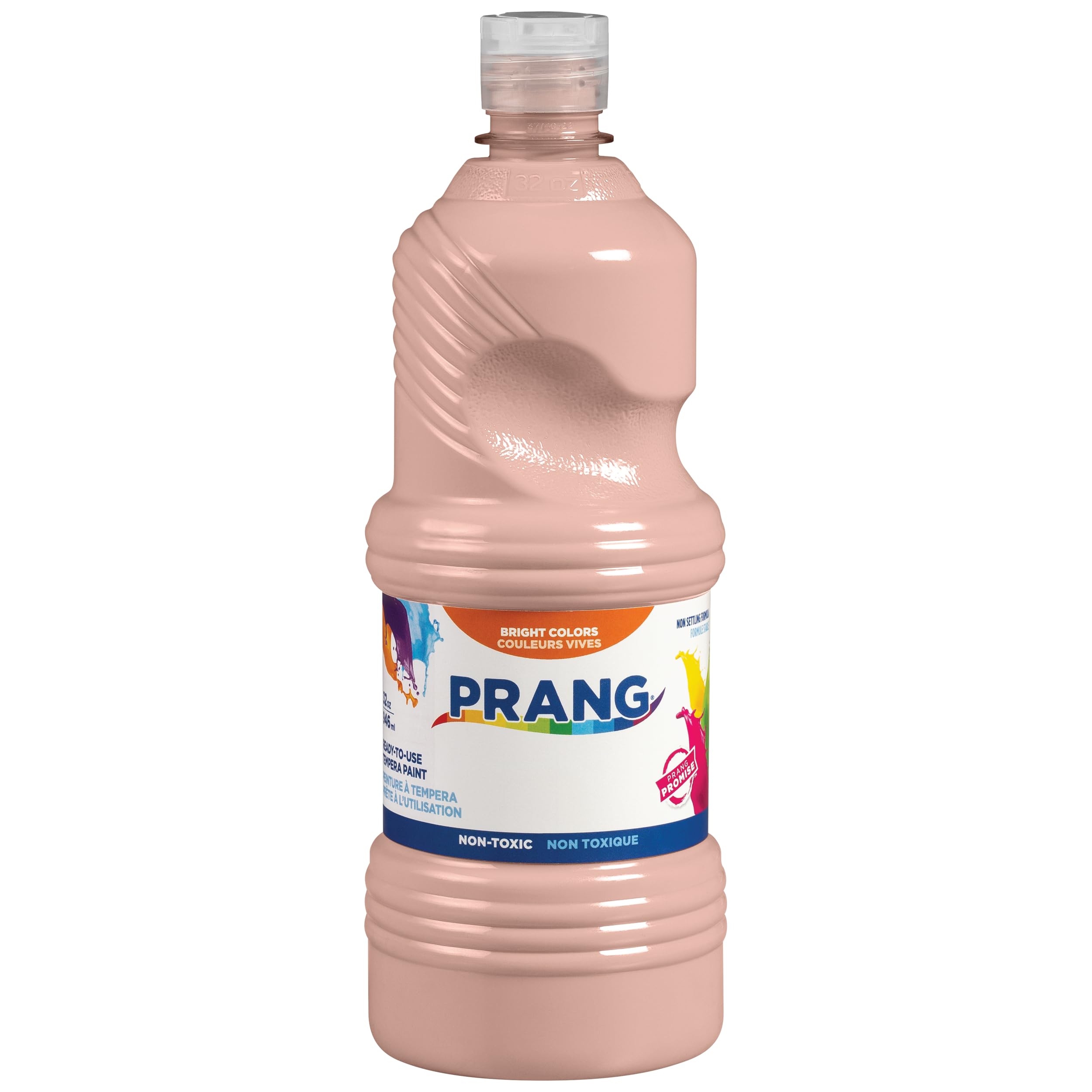 Prang Ready-to-Use Tempera Paint, Peach, 32 Oz., 1 Count