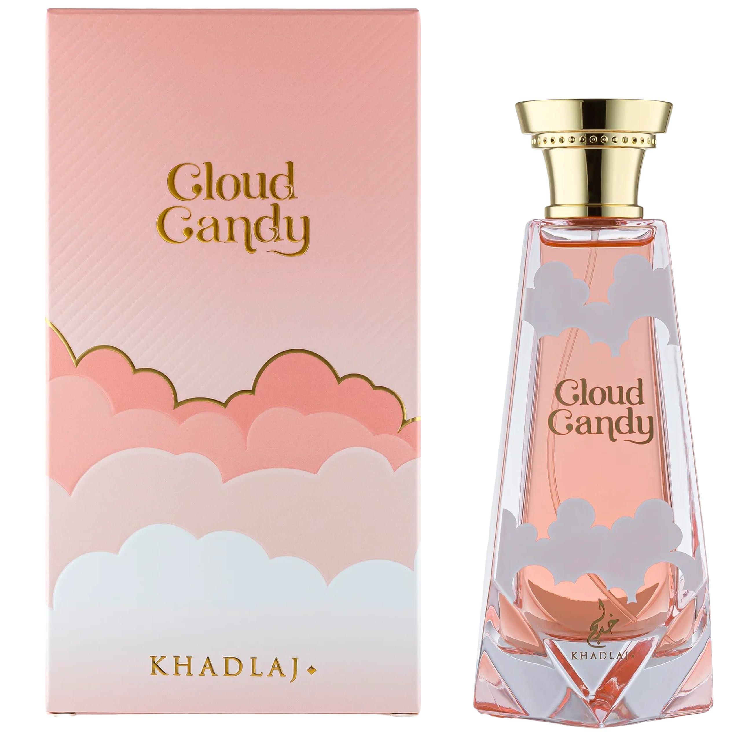 Khadlaj Cloud Candy Eau De Parfum Spray, 3.4 Ounce (Unisex)