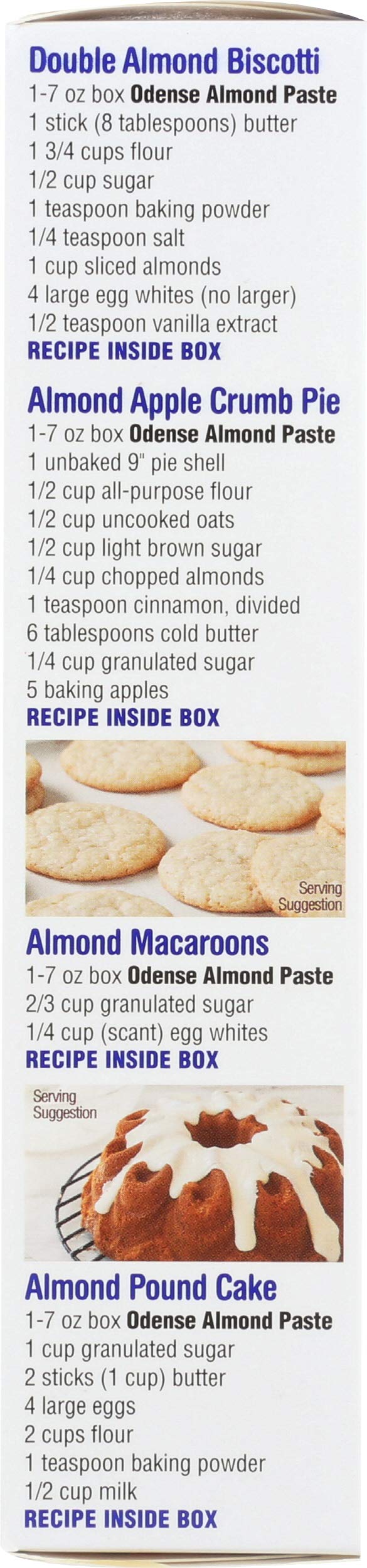 Odense, Almond Paste Gluten Free, 7 Ounce