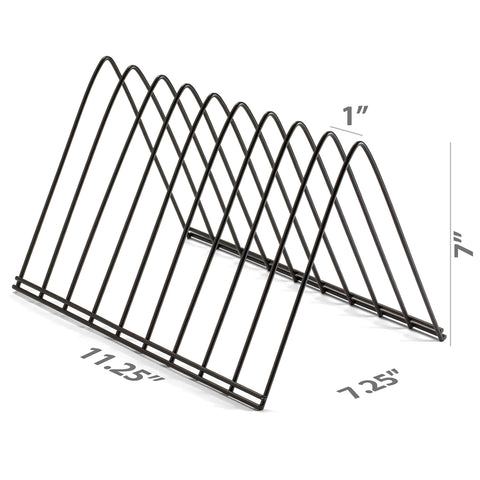 Officemate Triangular Wire File Sorter, Black (93150)