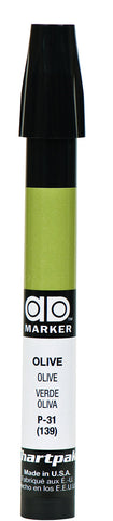 AD Marker The Original Chartpak, Tri-Nib, Olive, 1 Each (P31)