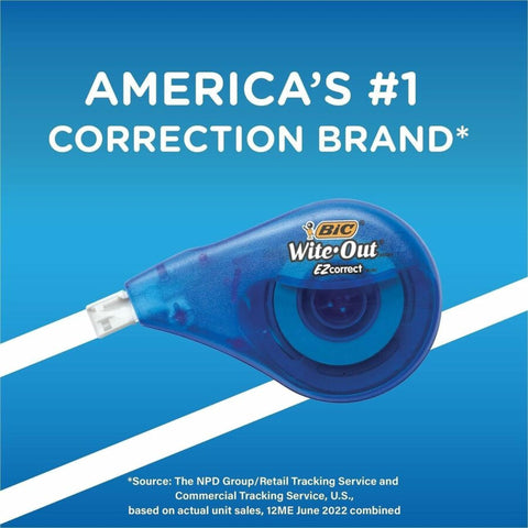 BIC BICWOTAPP11 Wite-Out EZ Correct Correction Tape