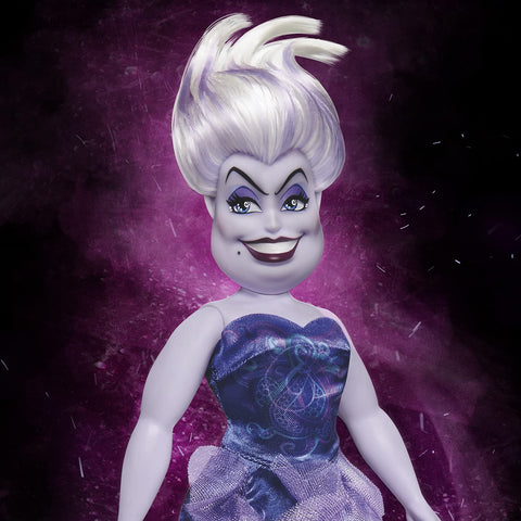 Disney Princess Villains Ursula Fashion Doll, Accessories and Removable Clothes, Disney Villains Toy for Kids 5 Years Old and Up