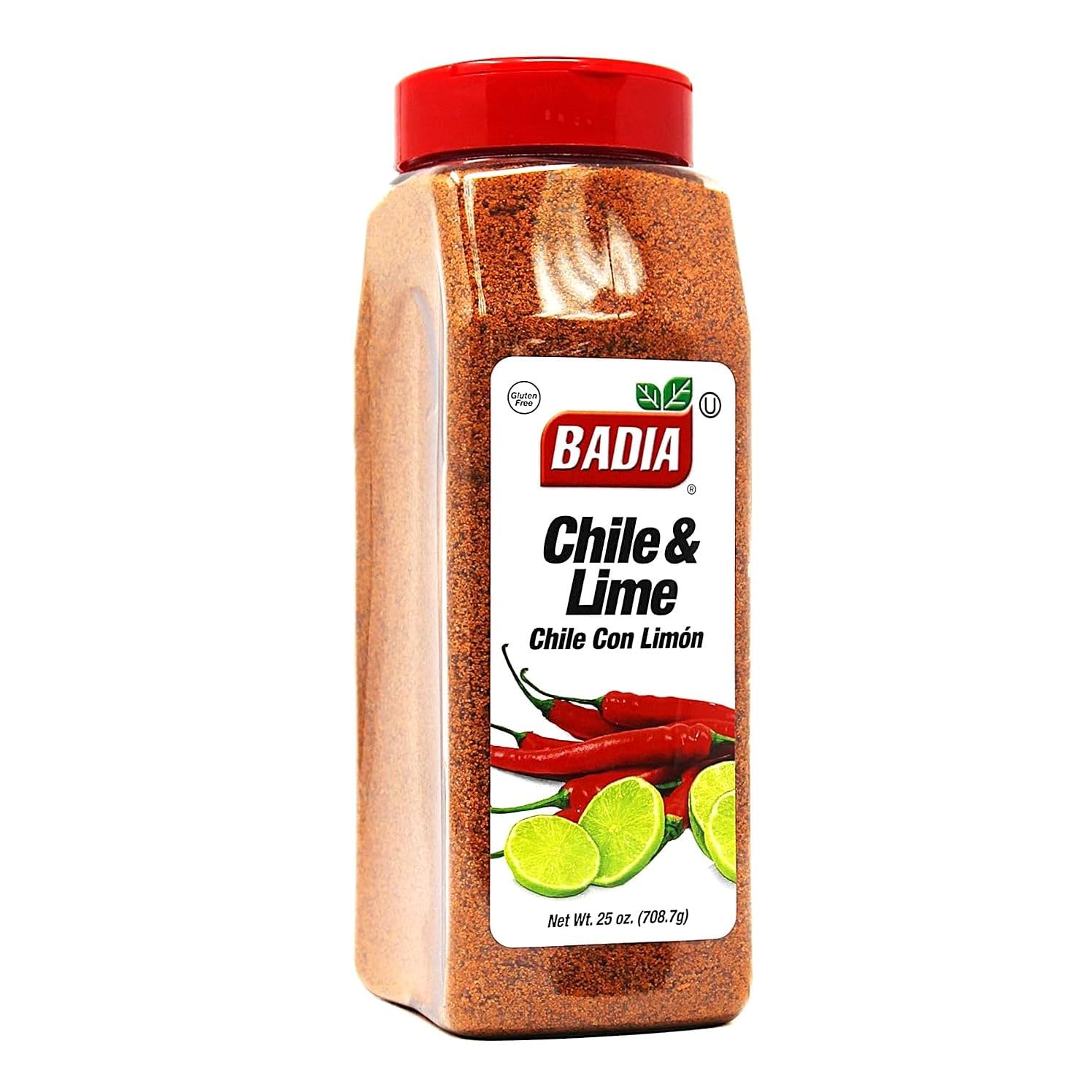 Badia Chile & Lime Seasoning, Chile con Limon 25 oz – Spicy Tangy Blend of Chili Peppers & Zesty Lime