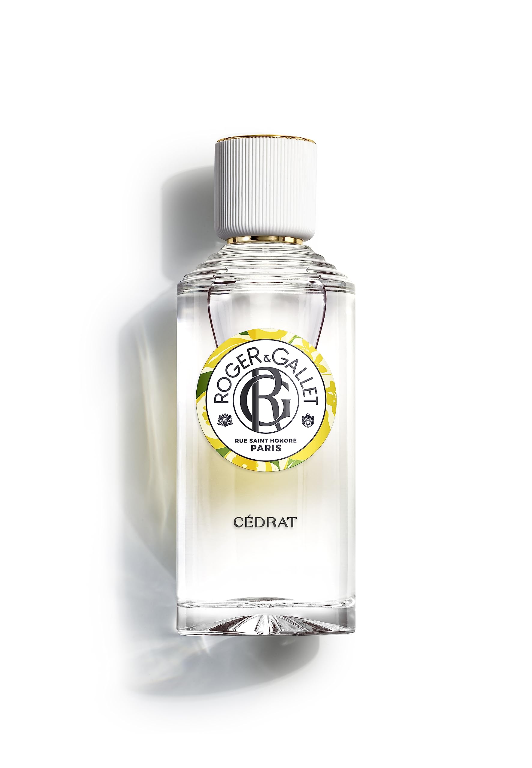 ROGER & GALLET Wellbeing Fragrant Water Spray – Light Eau Fraîche Body Mist with Natural Origin Ingredients, Refreshing Everyday Fragrance for Women (Cédrat - Citron | 3.3 Oz.)
