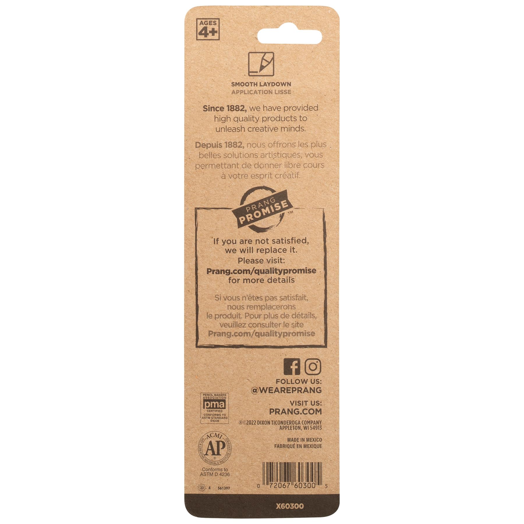 Prang Charcoal Pencils, Medium & Soft Core, 2 Count