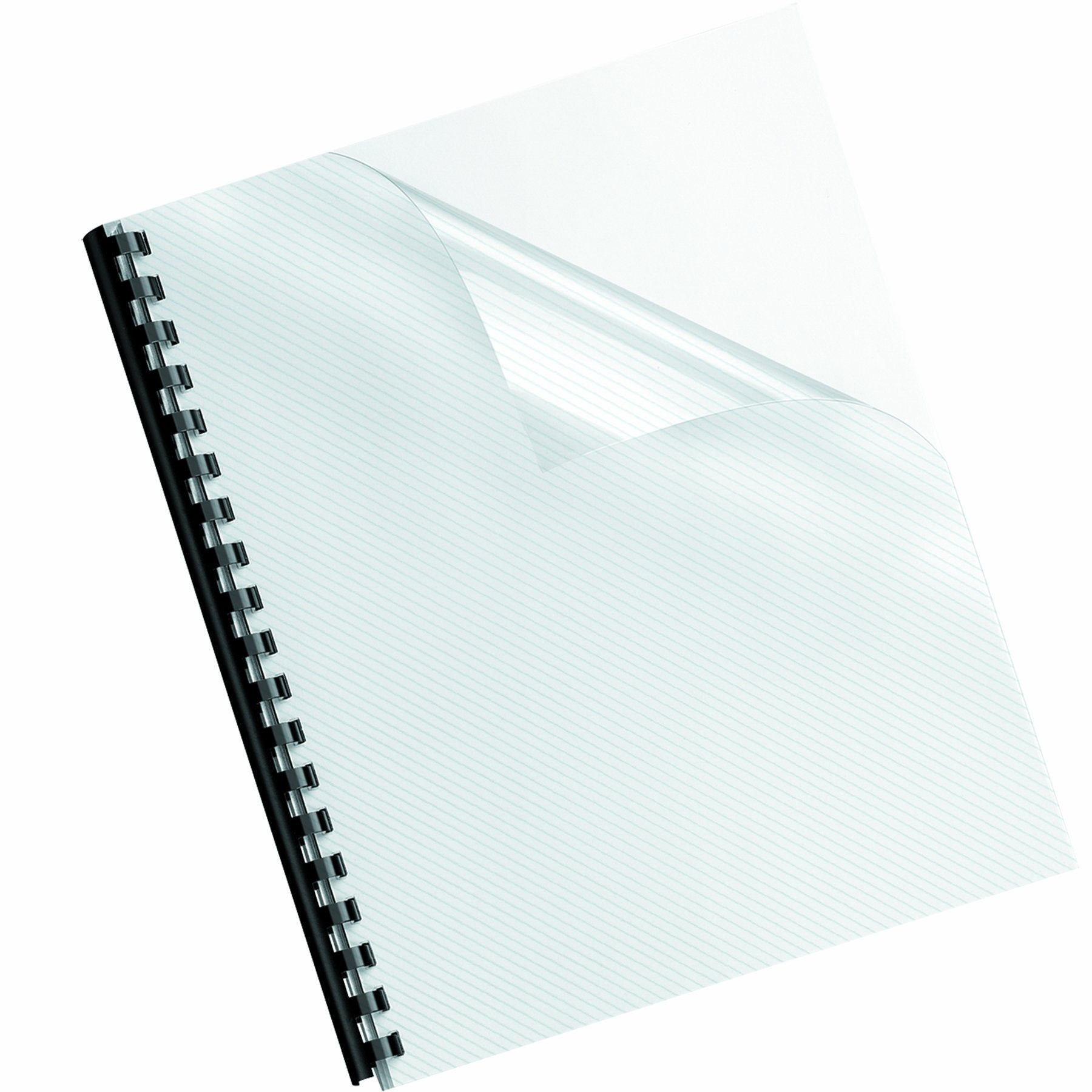 Fellowes Futura Premium Heavyweight Presentation Covers, Letter, Lined, 25 per Pack (5224501)