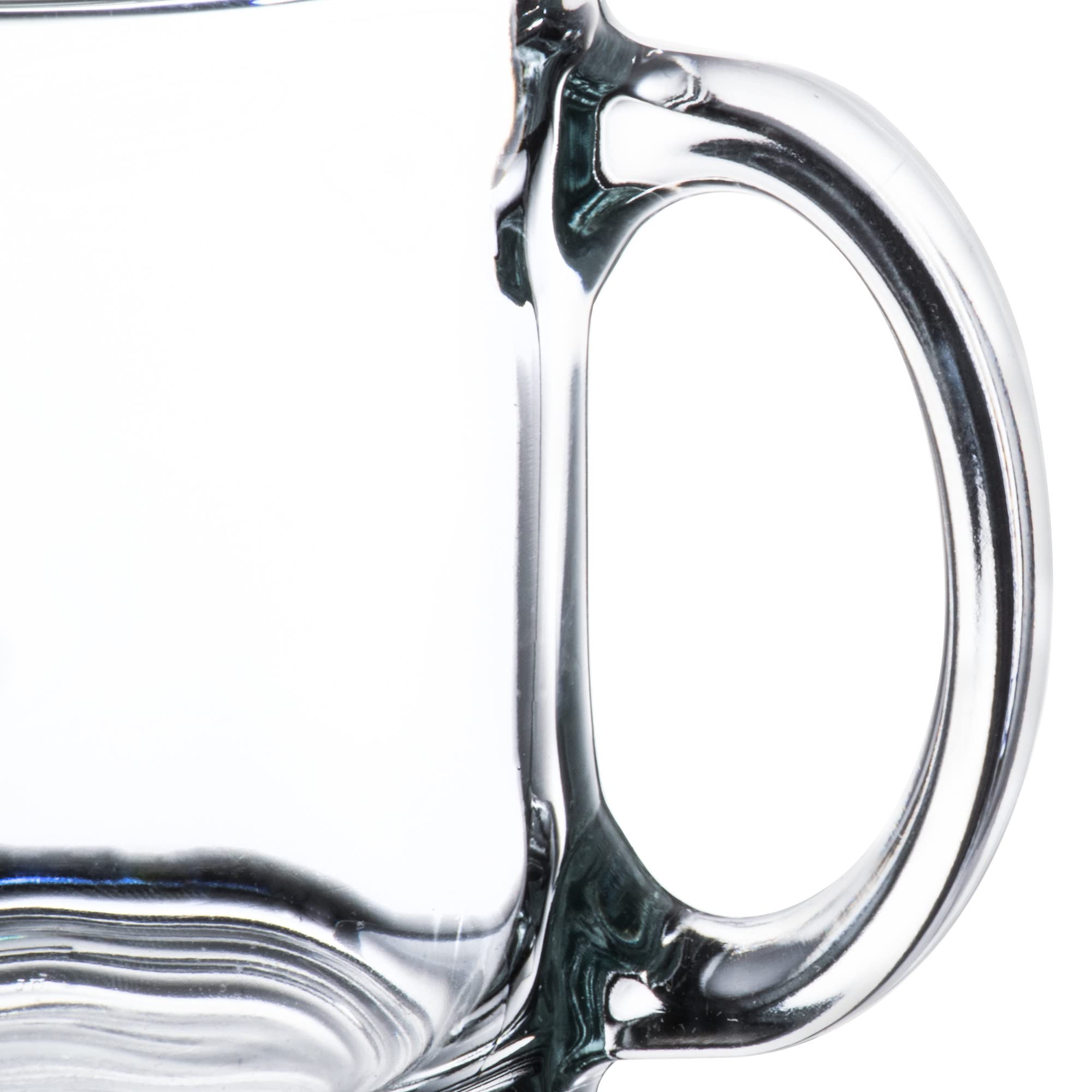 Libbey Robusta Glass Mugs, Set of 12