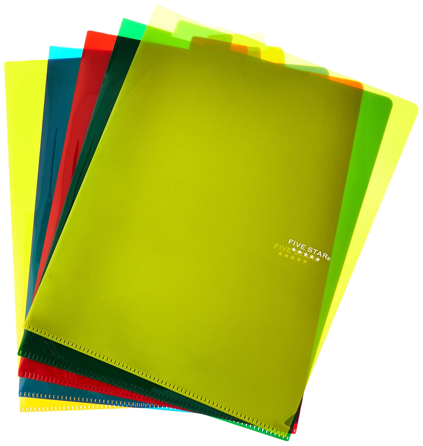 Five Star Expanding File Folder, 5-Pocket Expandable File Folder, Removable Files, (Color May Vary), 1 Count (35176)