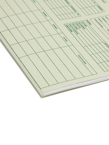 Smead Employee Record File Folder, Straight-Cut Tab, Letter Size, Moss, 20 per Pack (77000)