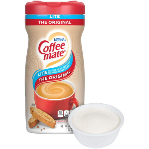 NESTLE Coffee-mate Coffee Creamer, Original Lite, 11oz powder creamer