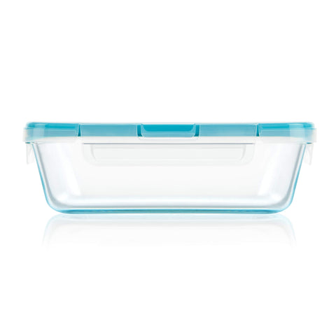 Snapware Snapware 6cup total solution rectangle food storage container glass, 9.3 Ounce (1112403)