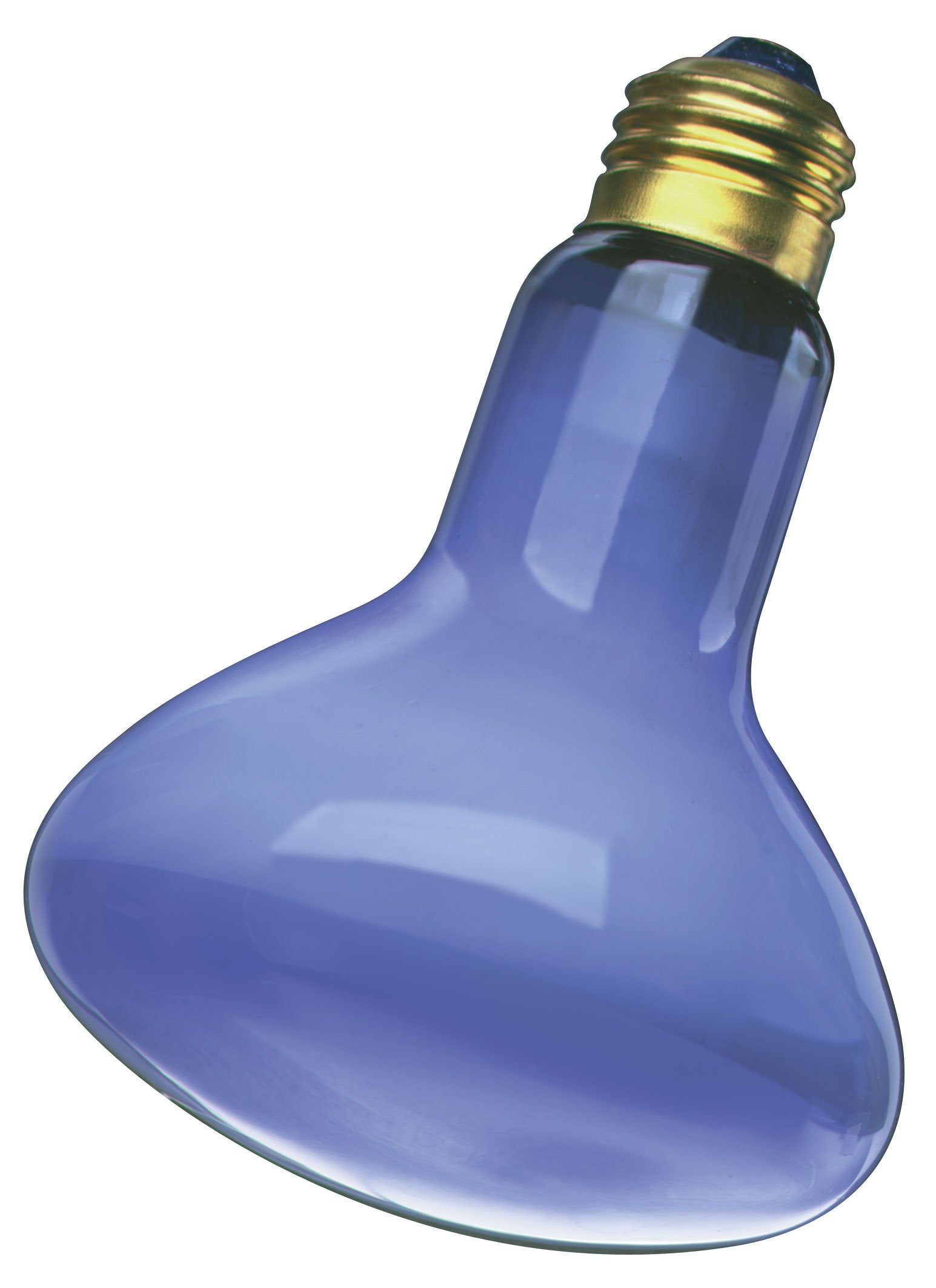 Satco S2850 50 Watt R20 Incandescent 120 Volt Medium Base Light Bulb, Blue