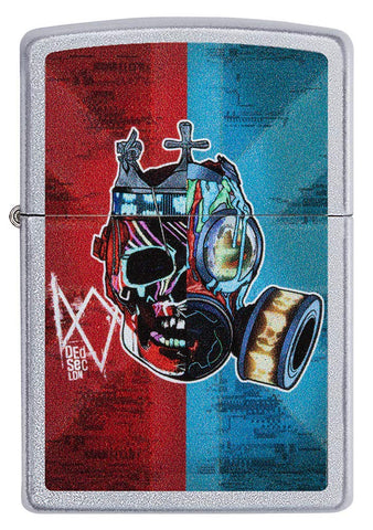 Zippo Watch Dog Legion Satin Chrome Pocket Lighter