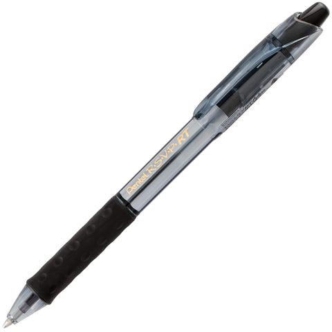 Pentel RSVP RT Colors Retractable Ballpoint Pen, (1.0mm) Medium Line, Assorted InkColors, Pack of 8 (BK93CRBP8M)